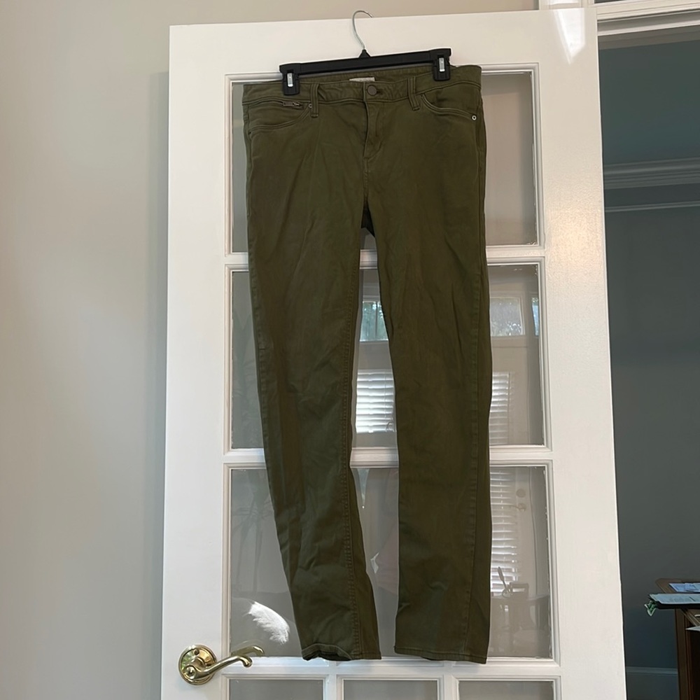 Calvin Klein pants size 10 olive color